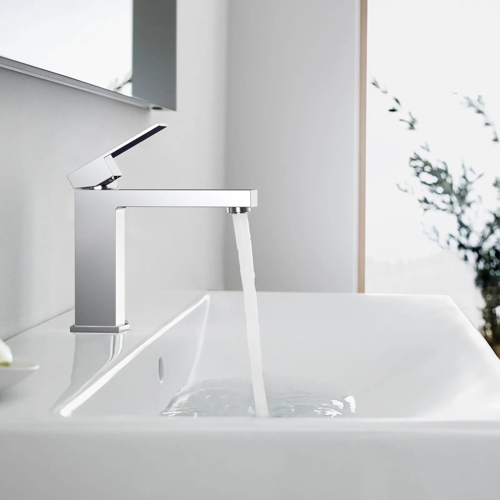 chrome finish bathroom basin faucet AB000000CH