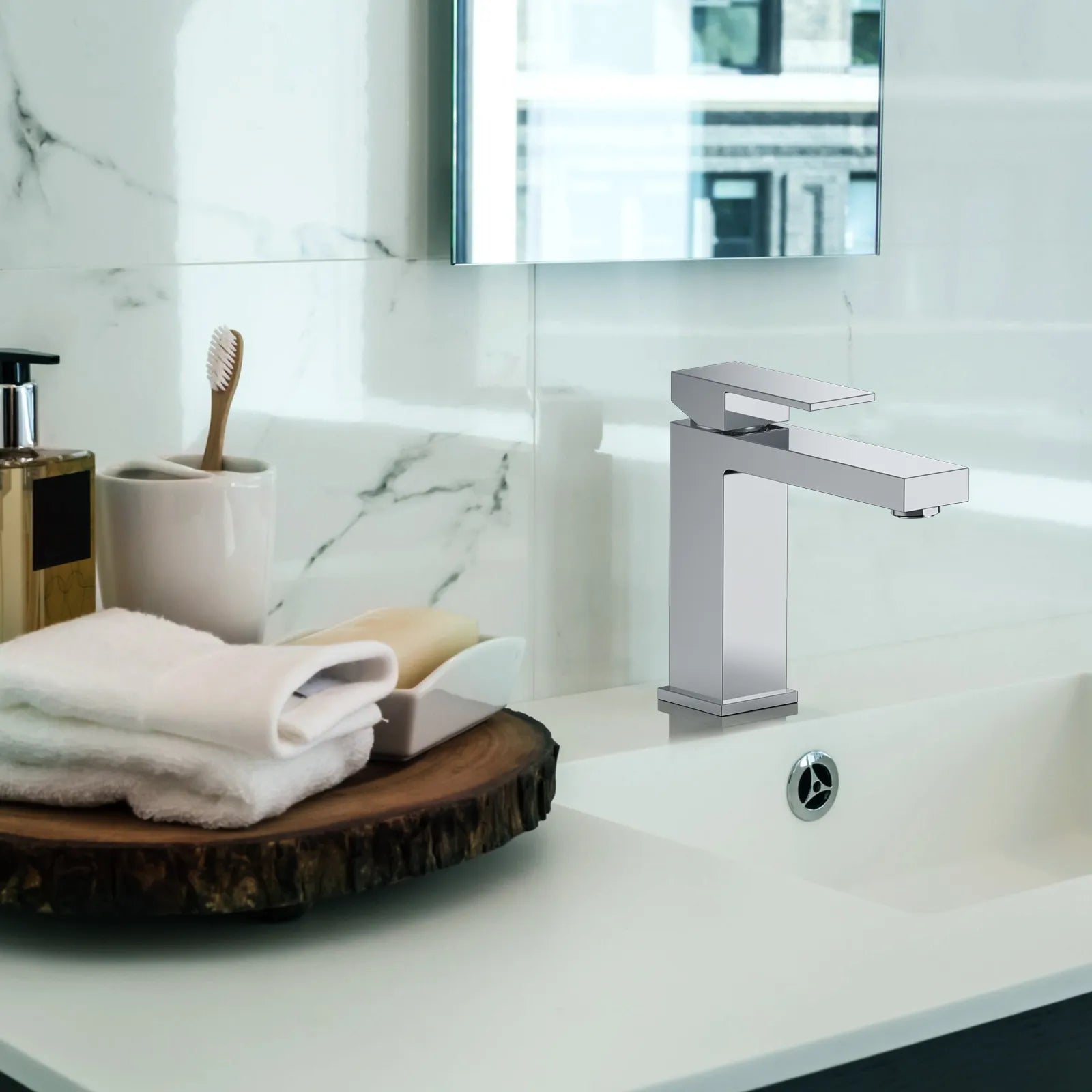 amazon bathroom faucets single hole