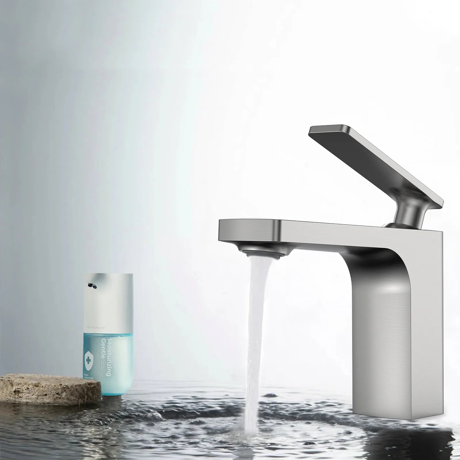 Rihine Bathroom Vanity Basin Faucet – Solid Brass, 1.8 GPM, 35mm Ceramic Cartridge-AB000001