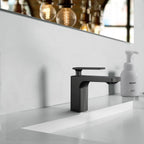 Rihine Bathroom Vanity Basin Faucet – Solid Brass, 1.8 GPM, 35mm Ceramic Cartridge-AB000001