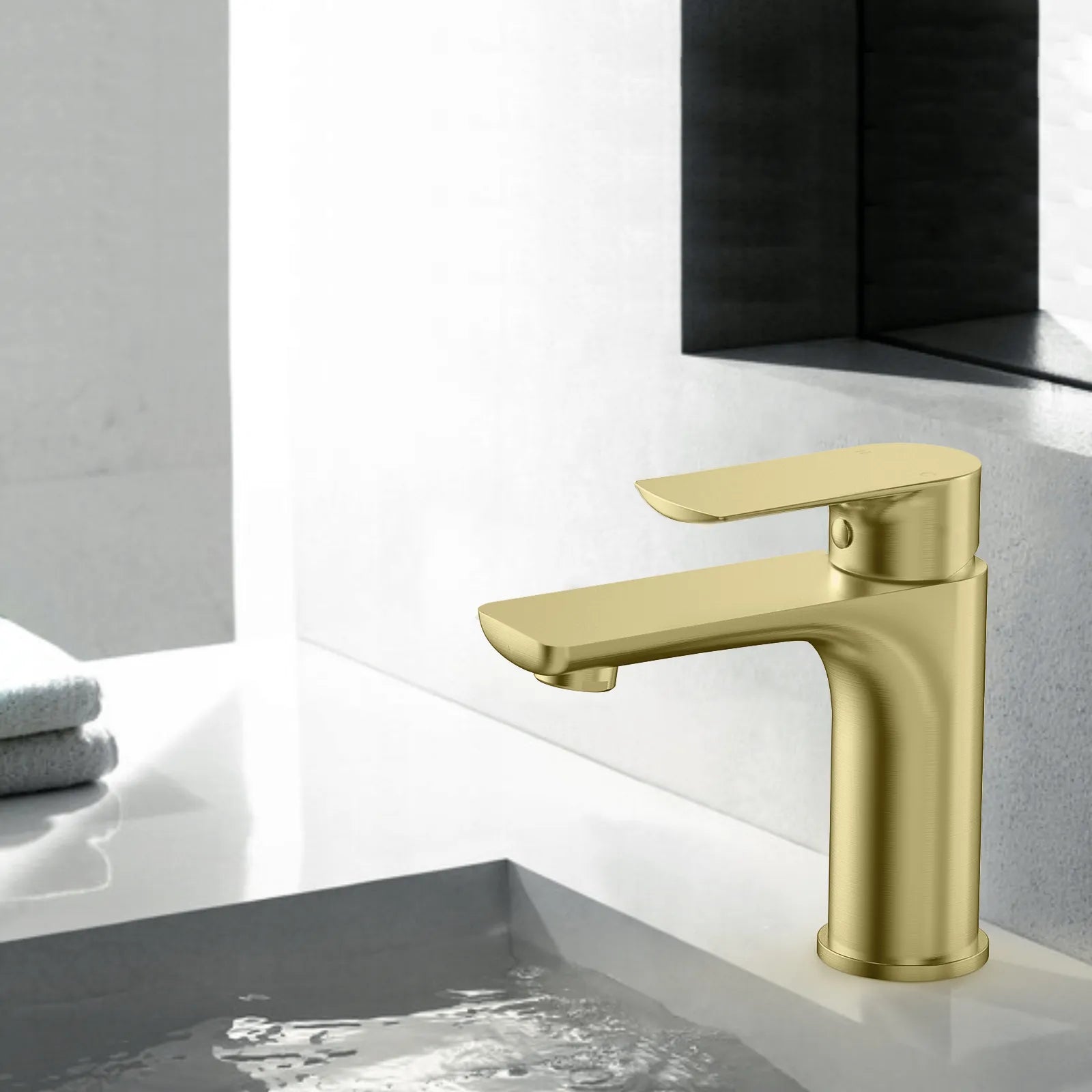 Nile Single Handle Lead-Free Brass Basin Faucet-AB000003