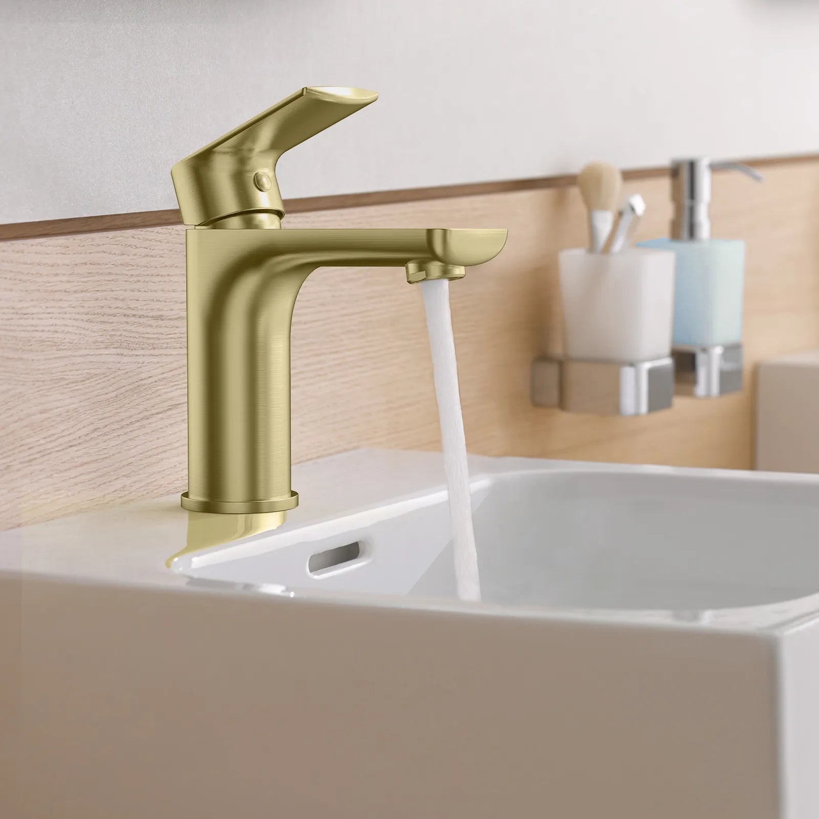 Nile Single Handle Lead-Free Brass Basin Faucet-AB000003