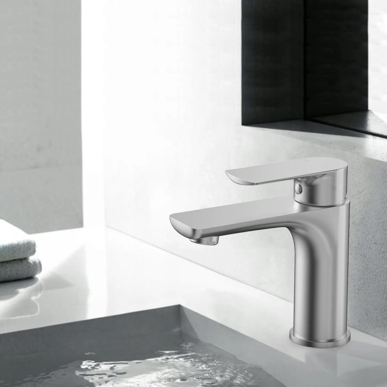 Nile Single Handle Lead-Free Brass Basin Faucet-AB000003