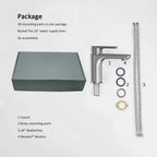 Nile Single Handle Lead-Free Brass Basin Faucet-AB000003