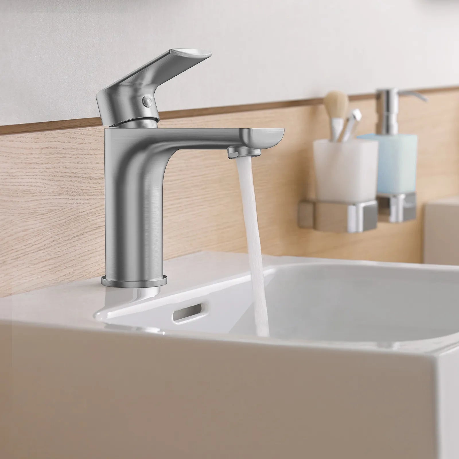 Nile Single Handle Lead-Free Brass Basin Faucet-AB000003