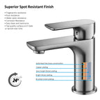 Nile Single Handle Lead-Free Brass Basin Faucet-AB000003