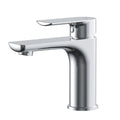 Nile Single Handle Lead-Free Brass Basin Faucet-AB000003 Chrome