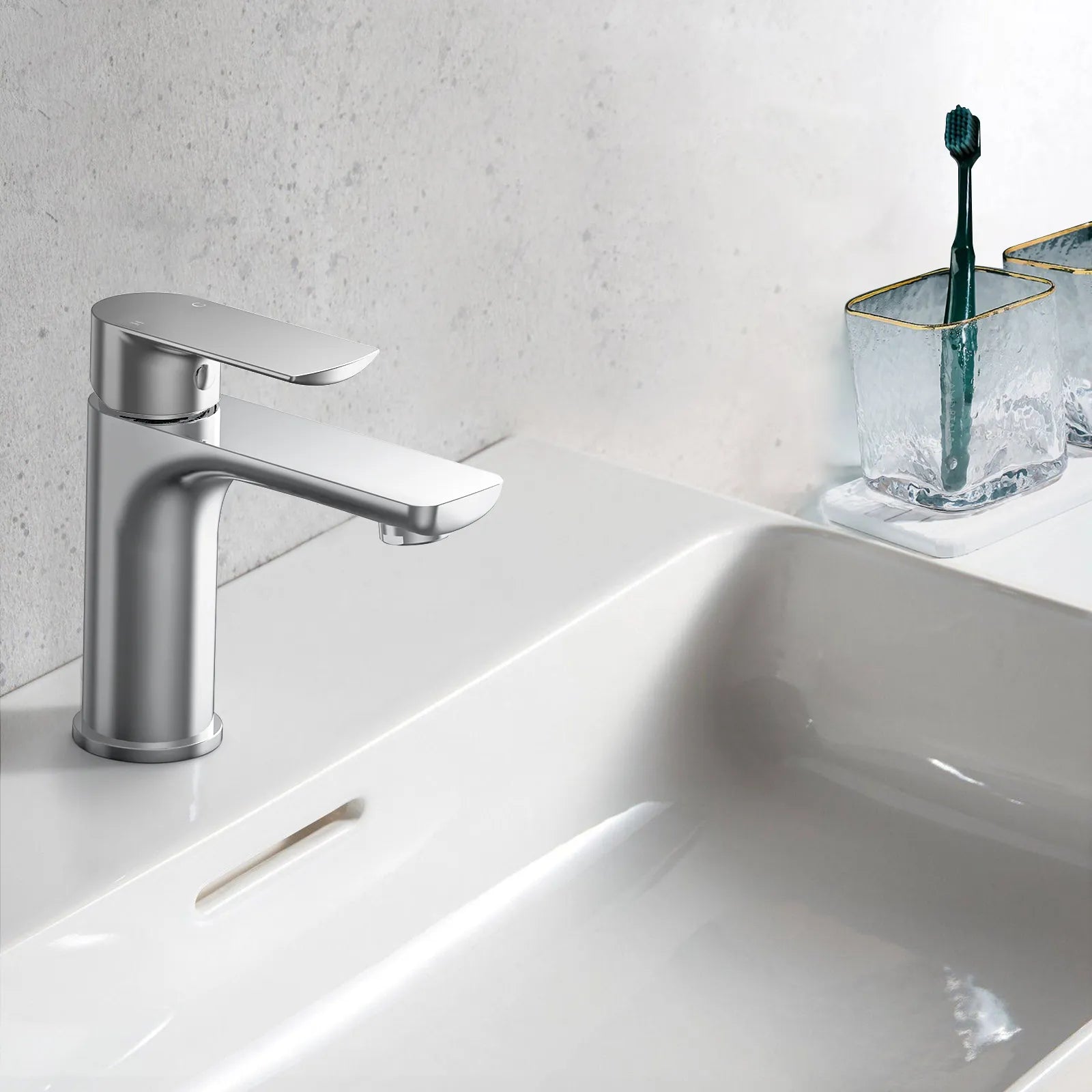 Nile Single Handle Lead-Free Brass Basin Faucet-AB000003