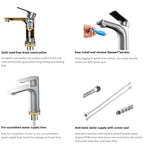 Nile Single Handle Lead-Free Brass Basin Faucet-AB000003