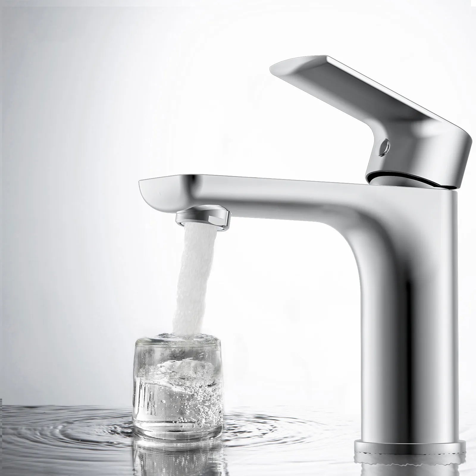 Nile Single Handle Lead-Free Brass Basin Faucet-AB000003