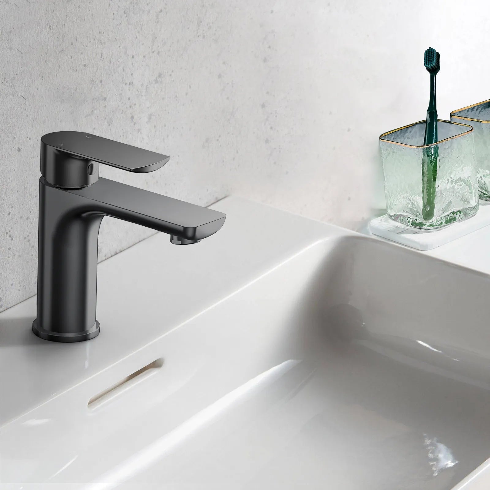 Nile Single Handle Lead-Free Brass Basin Faucet-AB000003