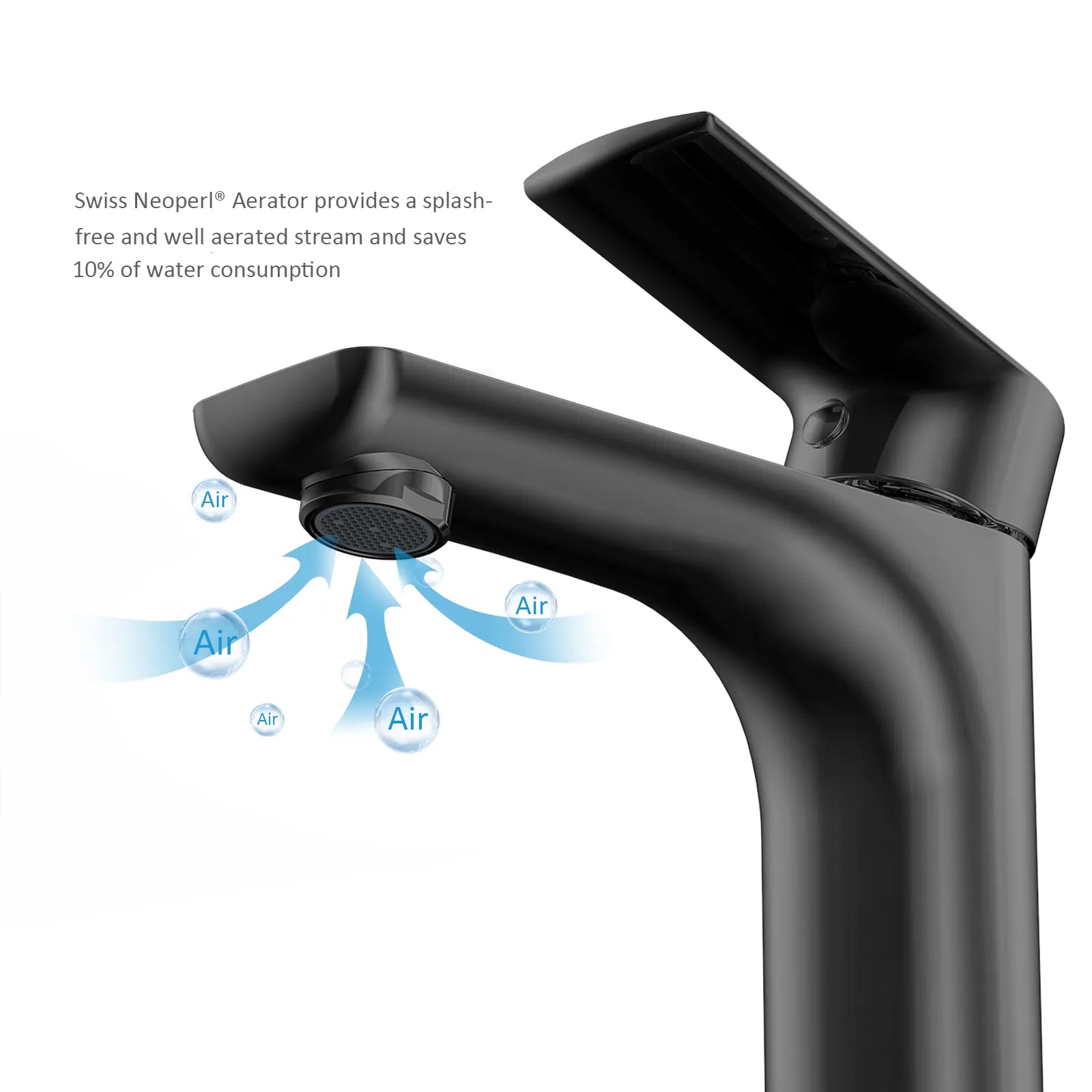 Nile Single Handle Lead-Free Brass Basin Faucet-AB000003