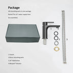 Nile Single Handle Lead-Free Brass Basin Faucet-AB000003