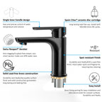 Nile Single Handle Lead-Free Brass Basin Faucet-AB000003