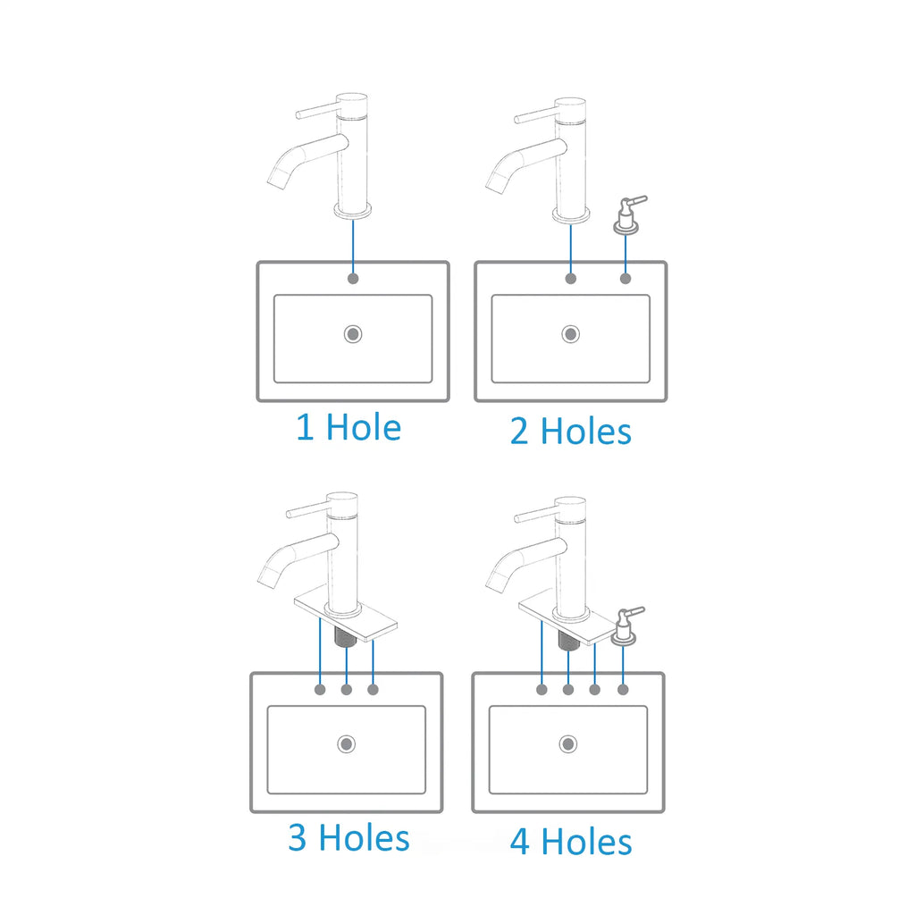Circular Bathroom Basin Faucet – Solid Brass Single Lever Mixer AB000004