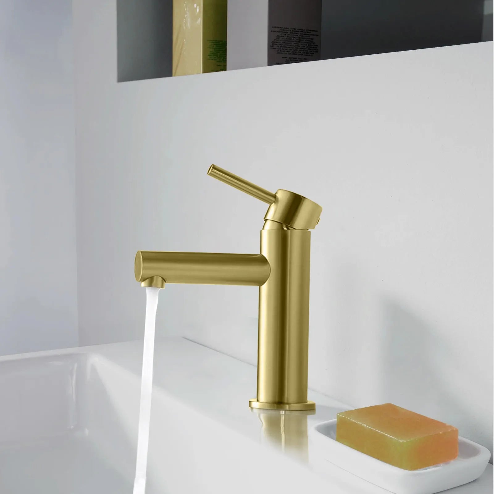 Solid Brass Bathroom Basin Faucet-AB000005