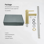 Solid Brass Bathroom Basin Faucet-AB000005