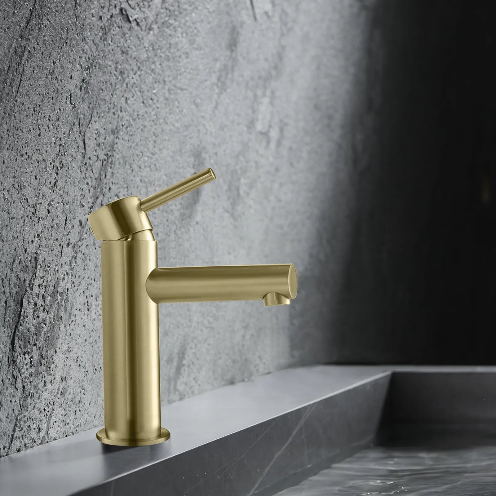 Solid Brass Bathroom Basin Faucet-AB000005