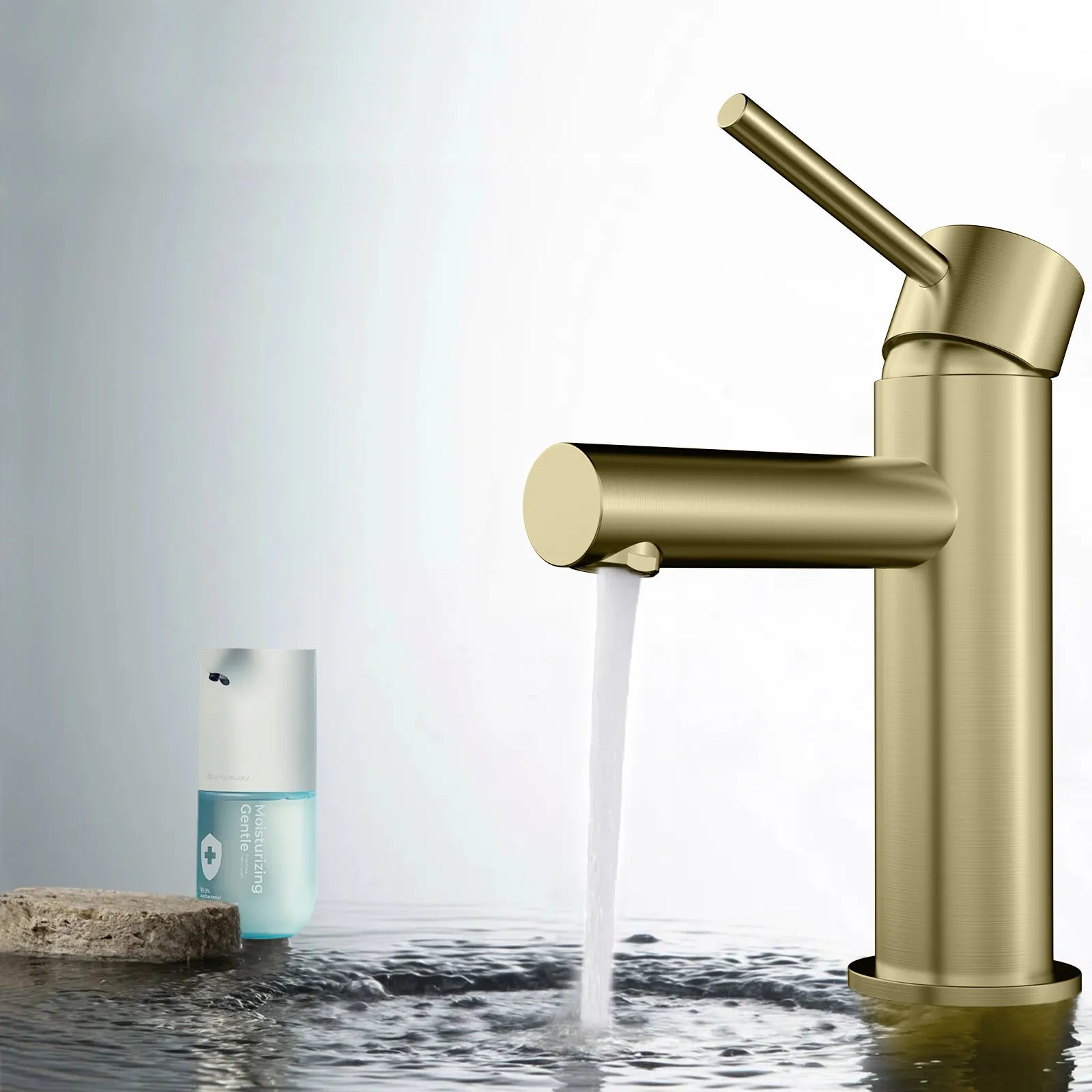 Solid Brass Bathroom Basin Faucet-AB000005
