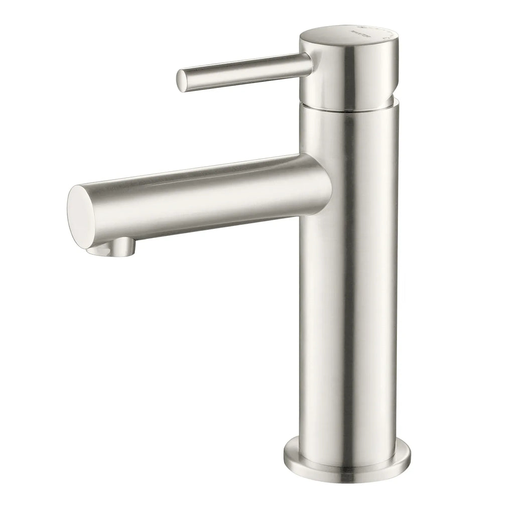 Solid Brass Bathroom Basin Faucet-AB000005 Brushed Nickel
