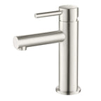 Solid Brass Bathroom Basin Faucet-AB000005 Brushed Nickel