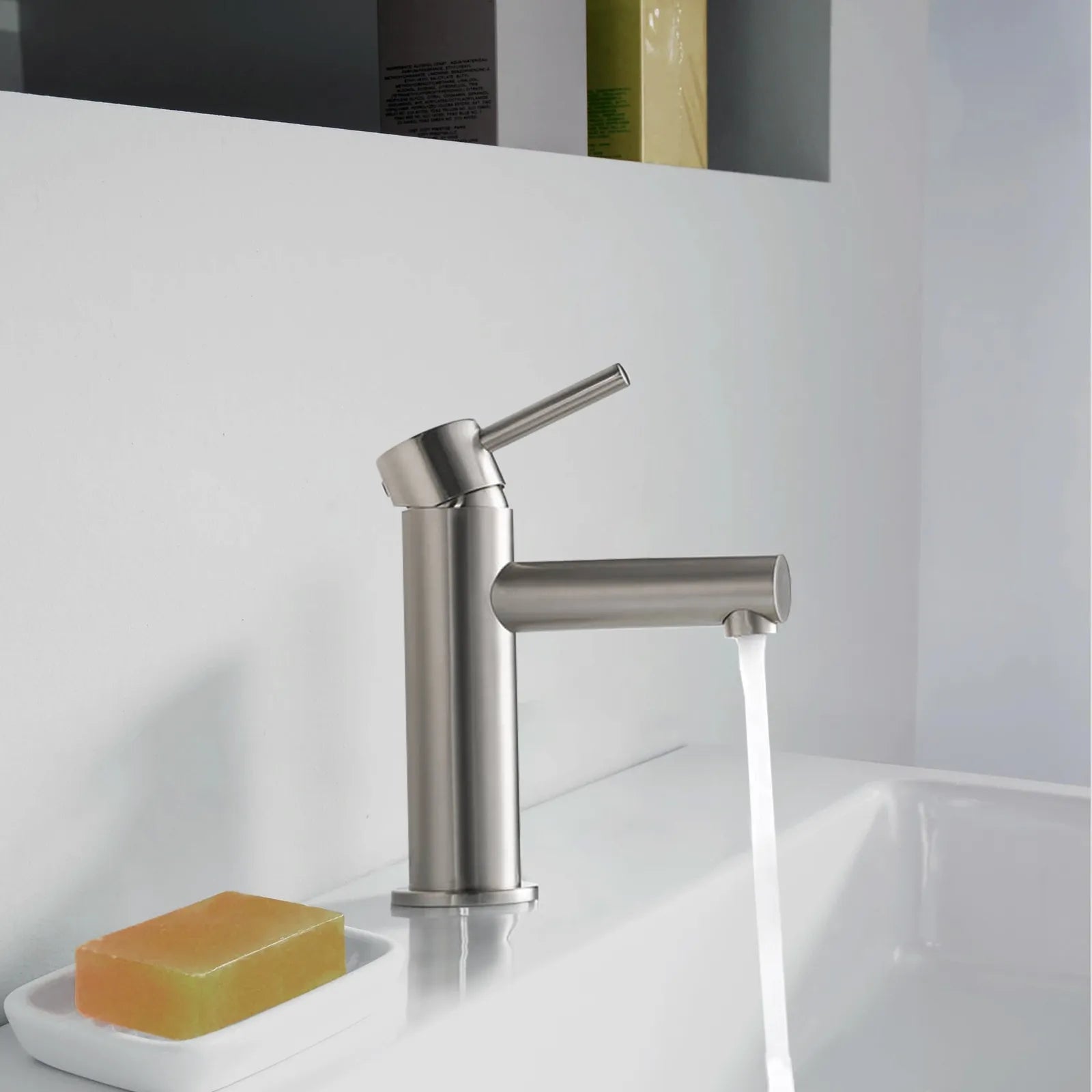 Solid Brass Bathroom Basin Faucet-AB000005