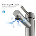 Solid Brass Bathroom Basin Faucet-AB000005