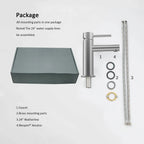 Solid Brass Bathroom Basin Faucet-AB000005