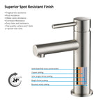 Solid Brass Bathroom Basin Faucet-AB000005