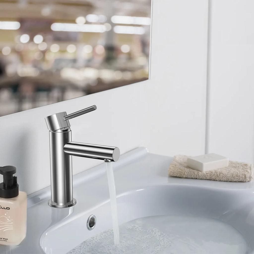 Solid Brass Bathroom Basin Faucet-AB000005
