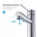 Solid Brass Bathroom Basin Faucet-AB000005