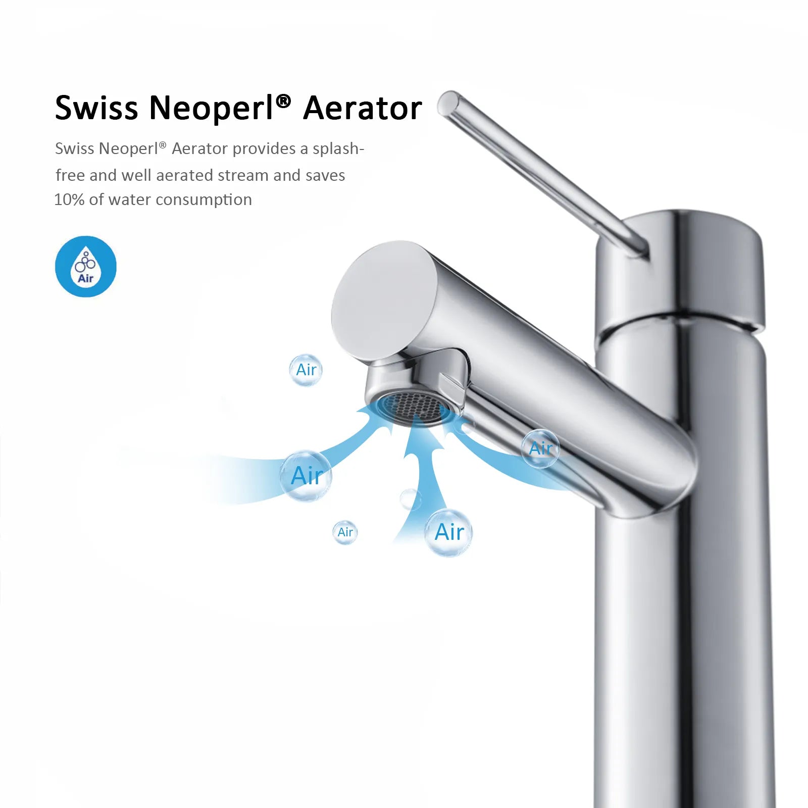 Solid Brass Bathroom Basin Faucet-AB000005