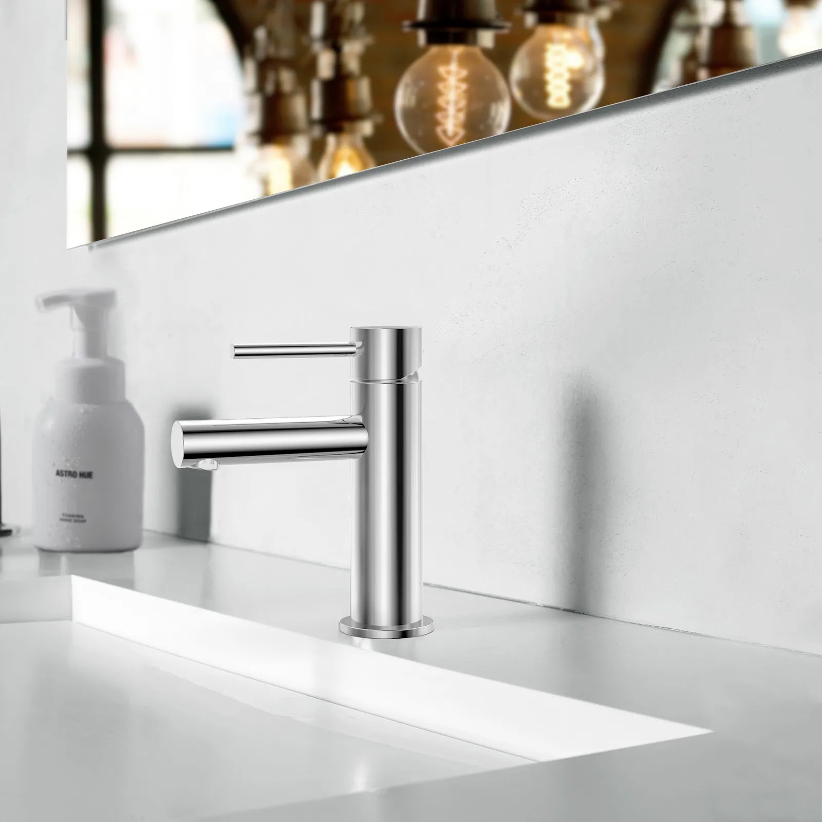 Solid Brass Bathroom Basin Faucet-AB000005