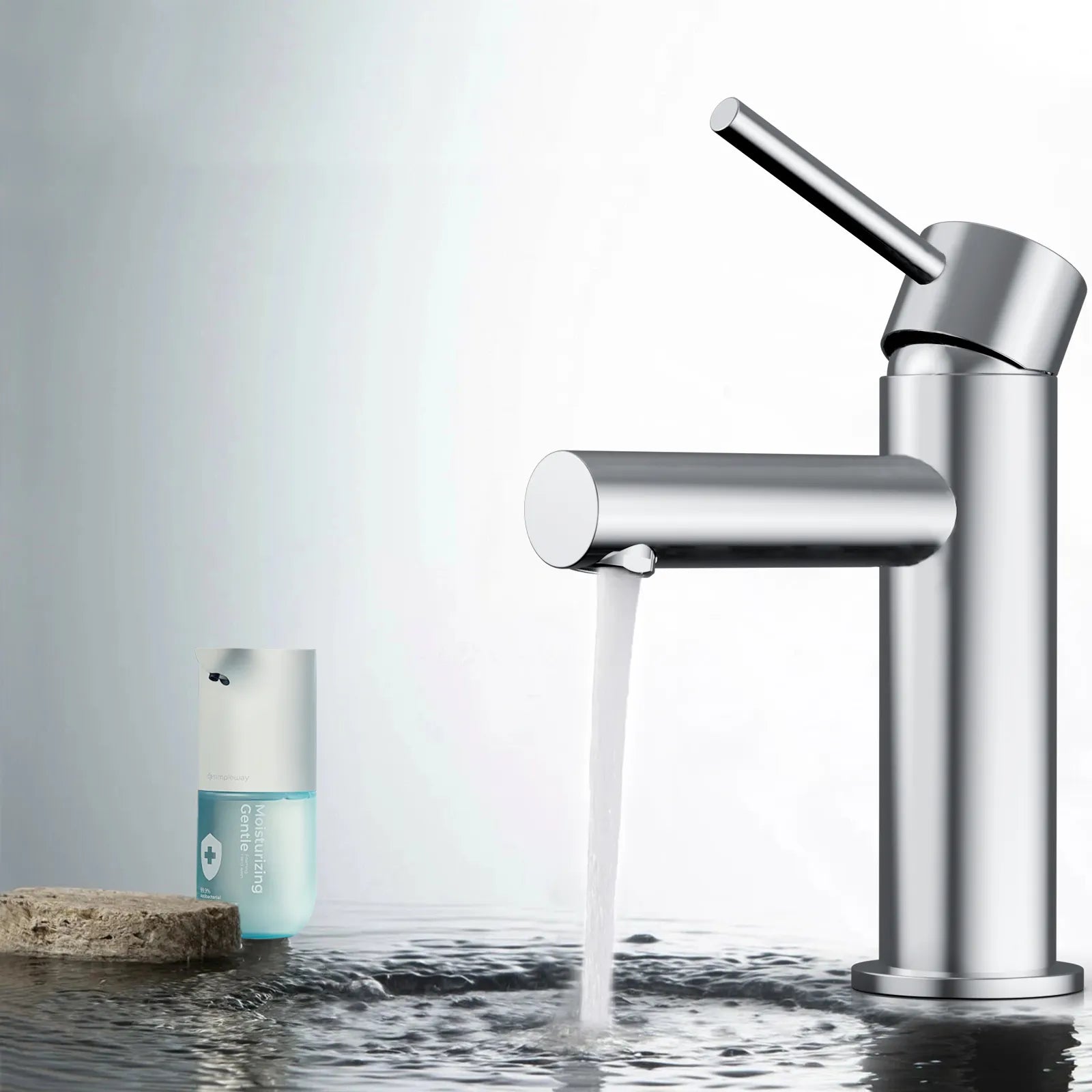 Solid Brass Bathroom Basin Faucet-AB000005