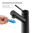 Solid Brass Bathroom Basin Faucet-AB000005