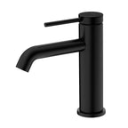 Single Handle Bathroom Basin Faucet – Solid Brass Vanity Tap with Neoperl Aerator AB000006 Matte Black