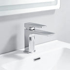 Single Lever Bathroom Vanity Basin Faucet – Smooth Water Flow Control – AB000007