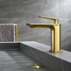 Single Handle Lead-Free Bathroom Basin Faucet – Coin Slot Aerator – AB000011