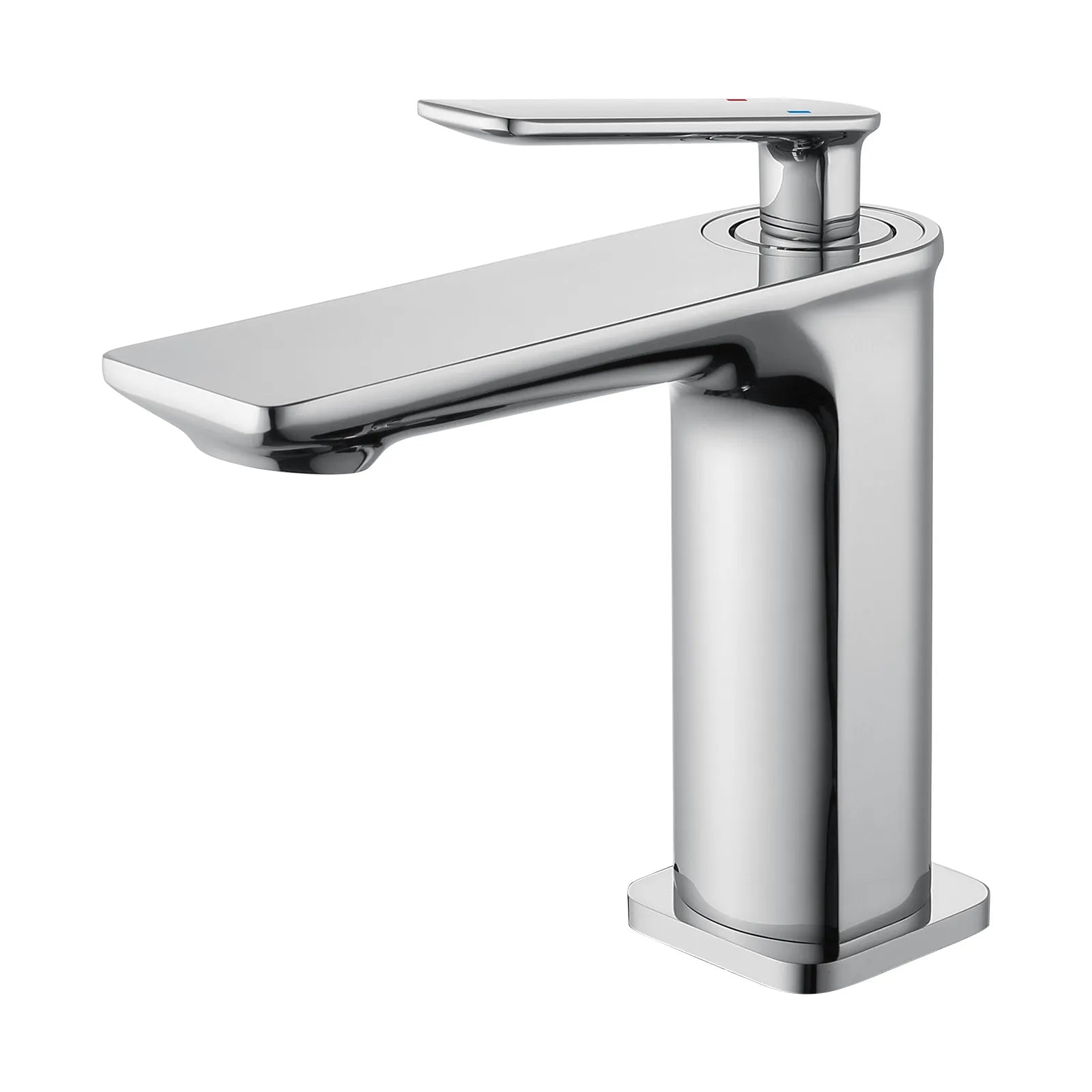 Single Handle Lead-Free Bathroom Basin Faucet – Coin Slot Aerator – AB000011 Chrome