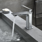 Single Handle Lead-Free Bathroom Basin Faucet – Coin Slot Aerator – AB000011