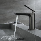 Single Handle Lead-Free Bathroom Basin Faucet – Coin Slot Aerator – AB000011