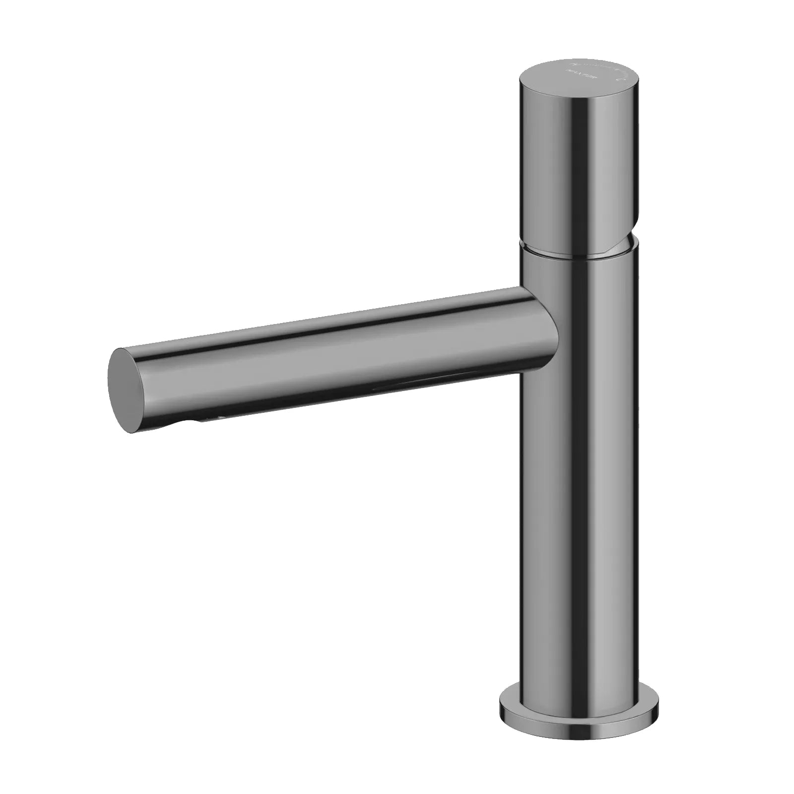 MAXTOR Single Hand-Wheel Basin Faucet with Lead-Free Brass Body & Neoperl Aerator-AB000032 Brushed Gun Metal