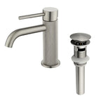 MAXTOR S-COOL Series Bathroom Vanity Basin Faucet – Knurled Luxury Single Handle Mixer Tap-AB000033