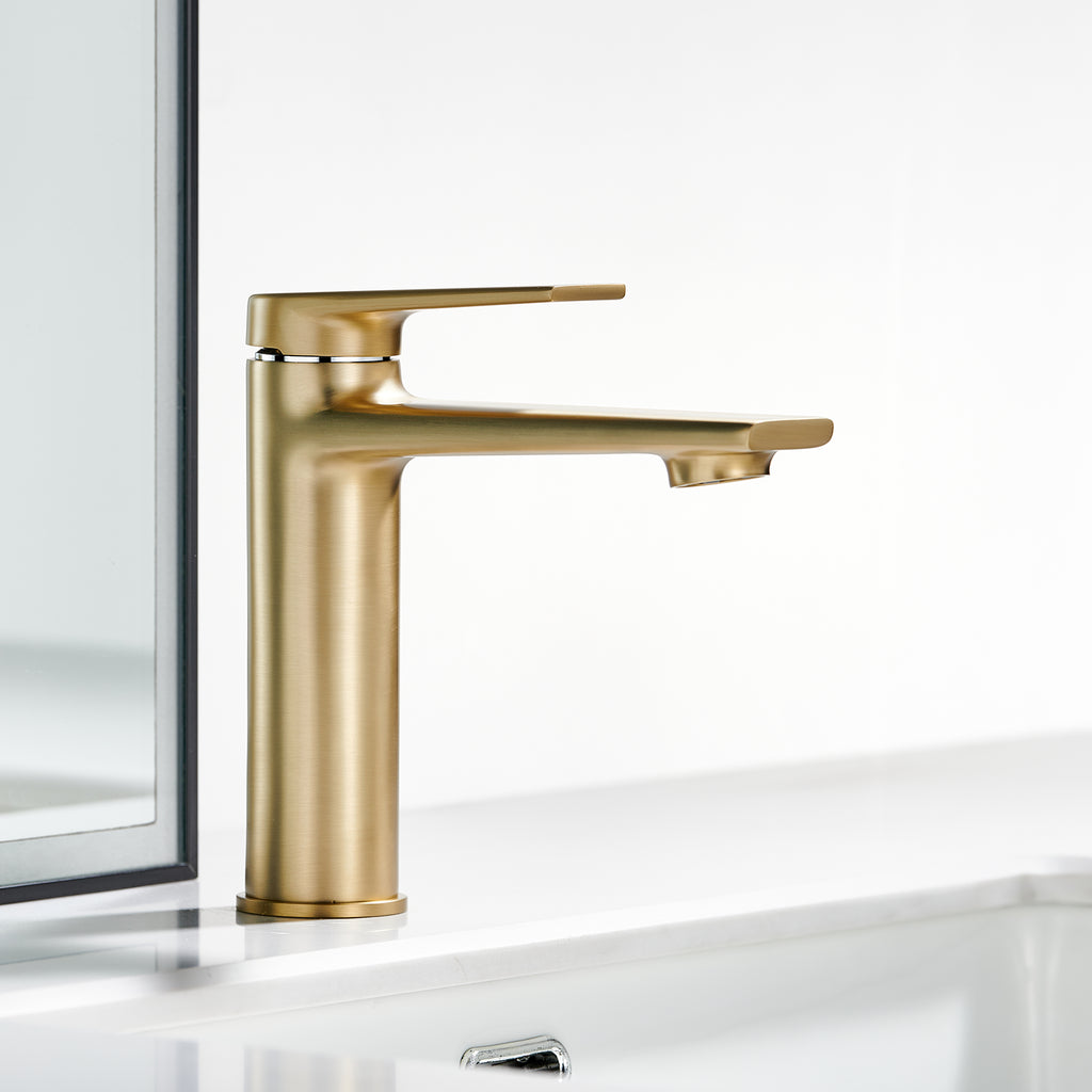 Single Level Handle Bathroom Faucet-Bathroom Vanity Basin Faucet-AB000064