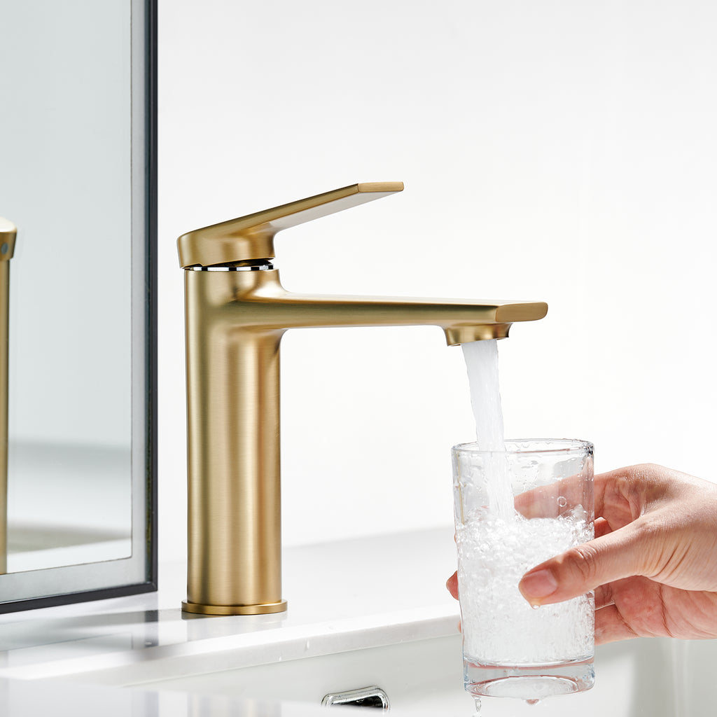 Single Level Handle Bathroom Faucet-Bathroom Vanity Basin Faucet-AB000064