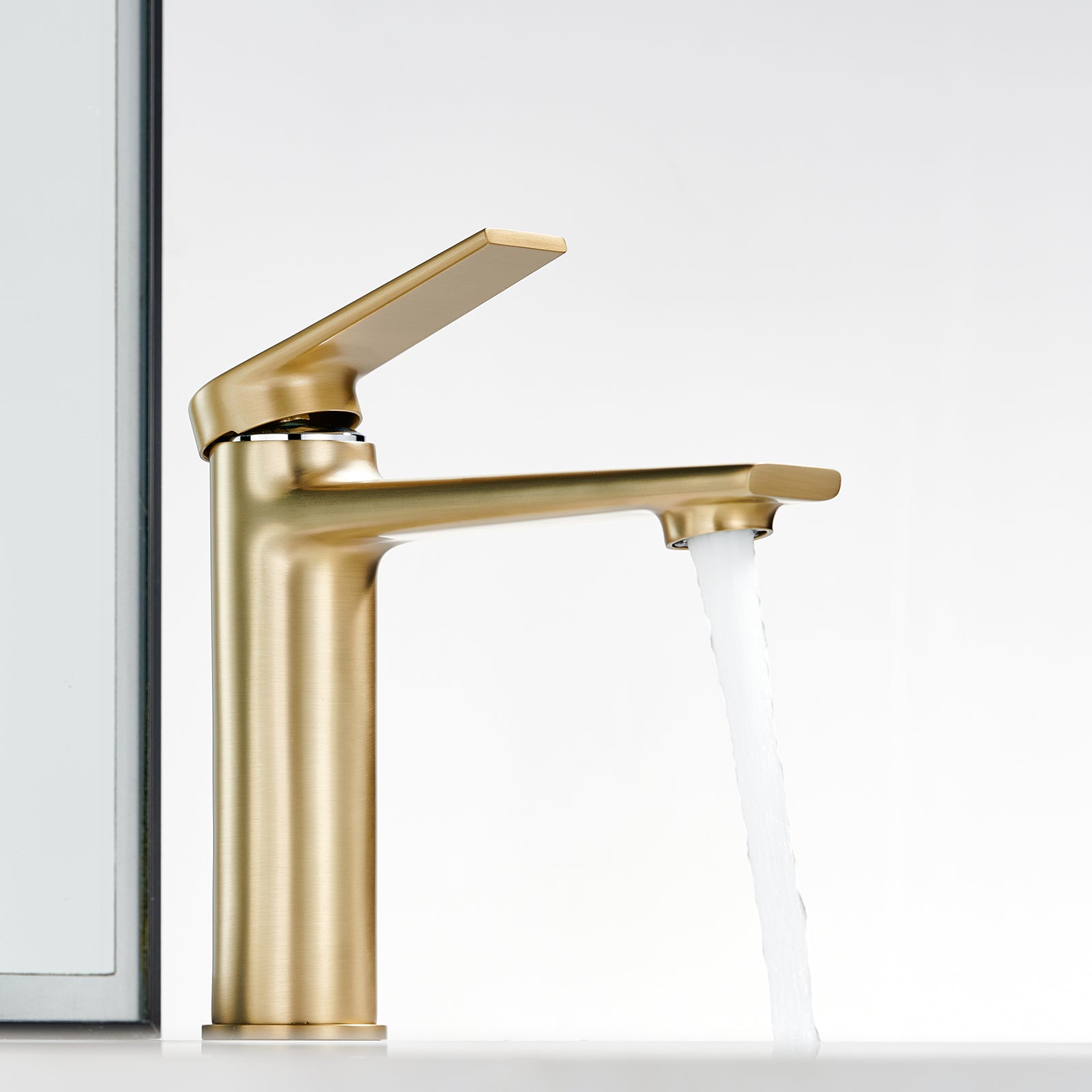 Single Level Handle Bathroom Faucet-Bathroom Vanity Basin Faucet-AB000064