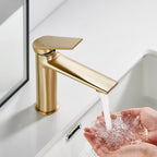 Single Level Handle Bathroom Faucet-Bathroom Vanity Basin Faucet-AB000064