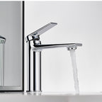 Single Level Handle Bathroom Faucet-Bathroom Vanity Basin Faucet-AB000064