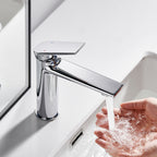 Single Level Handle Bathroom Faucet-Bathroom Vanity Basin Faucet-AB000064