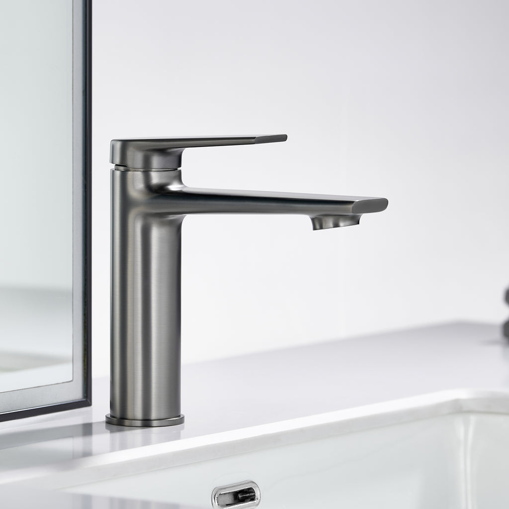 Single Level Handle Bathroom Faucet-Bathroom Vanity Basin Faucet-AB000064